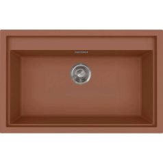   ELLECI - Mosogatótálca Sintesi 130 K83 Clay inox tartozékokkal