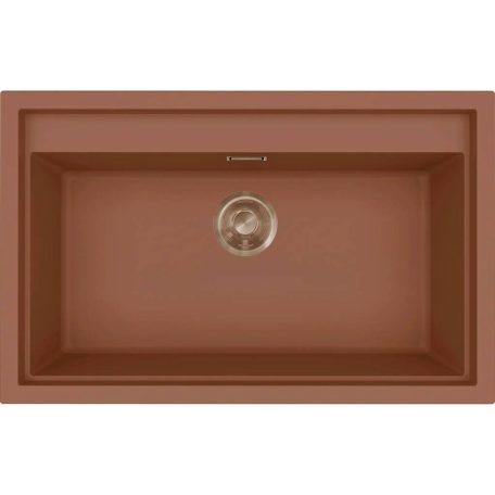 ELLECI - Mosogatótálca Sintesi 130 K83 Clay bronz tartozékokkal