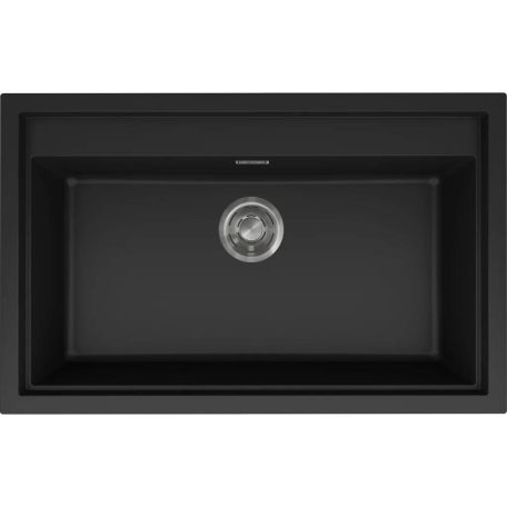 ELLECI - Mosogatótálca Sintesi 130 K86 Black inox tartozékokkal