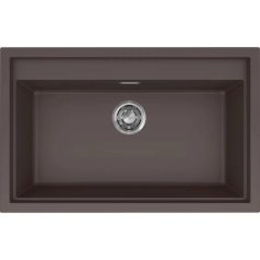   ELLECI - Mosogatótálca Sintesi 130 K87 Cocoa inox tartozékokkal