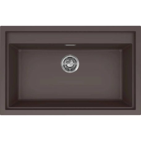 ELLECI - Mosogatótálca Sintesi 130 K87 Cocoa inox tartozékokkal