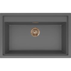   ELLECI - Mosogatótálca Sintesi 130 K99 Concrete bronz tartozékokkal