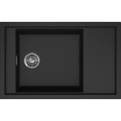   ELLECI - Mosogatótálca Sintesi 305 K86 Black inox tartozékokkal