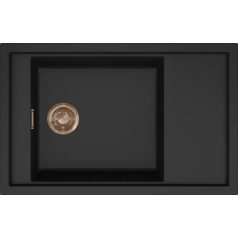   ELLECI - Mosogatótálca Sintesi 305 K86 Black bronz tartozékokkal