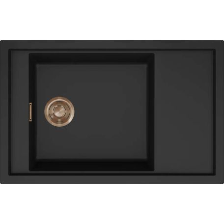 ELLECI - Mosogatótálca Sintesi 305 K86 Black bronz tartozékokkal