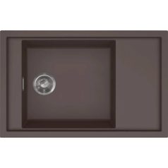   ELLECI - Mosogatótálca Sintesi 305 K87 Cocoa inox tartozékokkal