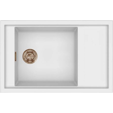 ELLECI - Mosogatótálca Sintesi 305 K96 White bronz tartozékokkal
