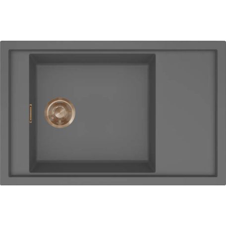 ELLECI - Mosogatótálca Sintesi 305 K99 Concrete bronz tartozékokkal