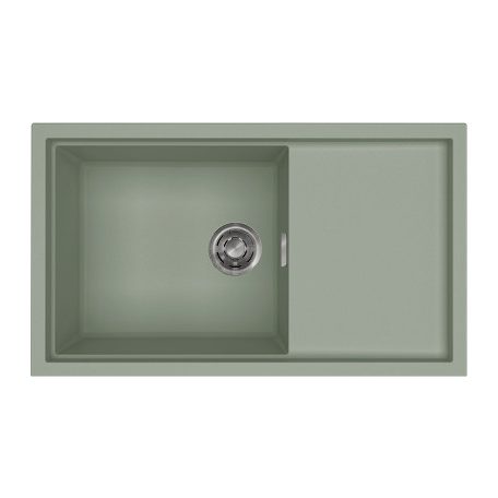 ELLECI - Mosogatótálca Sintesi 410 K82 Sage inox tartozékokkal