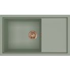 ELLECI - Mosogatótálca Sintesi 410 K82 Sage bronz tartozékokkal