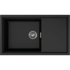 ELLECI - Mosogatótálca Sintesi 410 K86 Black inox tartozékokkal