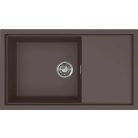ELLECI - Mosogatótálca Sintesi 410 K87 Cocoa inox tartozékokkal