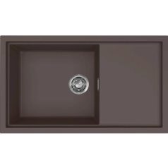   ELLECI - Mosogatótálca Sintesi 410 K87 Cocoa inox tartozékokkal