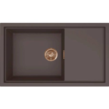 ELLECI - Mosogatótálca Sintesi 410 K87 Cocoa bronz tartozékokkal