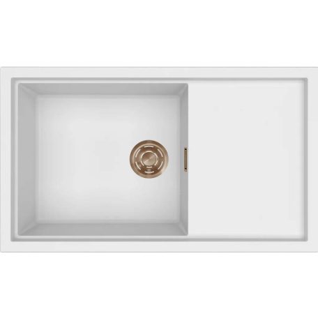 ELLECI - Mosogatótálca Sintesi 410 K96 White bronz tartozékokkal