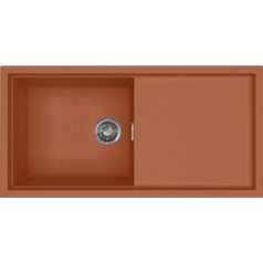   ELLECI - Mosogatótálca Sintesi 480 K83 Clay inox tartozékokkal