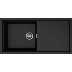   ELLECI - Mosogatótálca Sintesi 480 K86 Black inox tartozékokkal