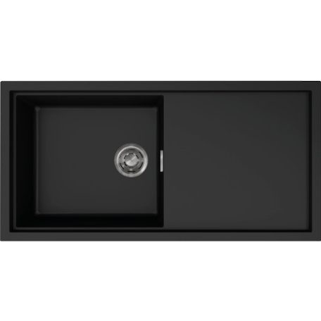 ELLECI - Mosogatótálca Sintesi 480 K86 Black inox tartozékokkal