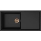 ELLECI - Mosogatótálca Sintesi 480 K86 Black bronz tartozékokkal