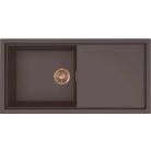 ELLECI - Mosogatótálca Sintesi 480 K87 Cocoa bronz tartozékokkal