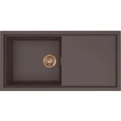   ELLECI - Mosogatótálca Sintesi 480 K87 Cocoa bronz tartozékokkal