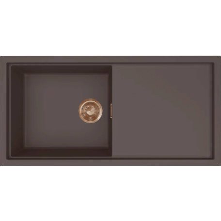 ELLECI - Mosogatótálca Sintesi 480 K87 Cocoa bronz tartozékokkal