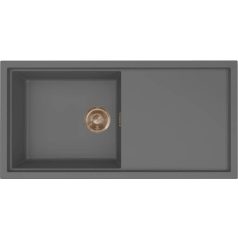   ELLECI - Mosogatótálca Sintesi 480 K99 Concrete bronz tartozékokkal