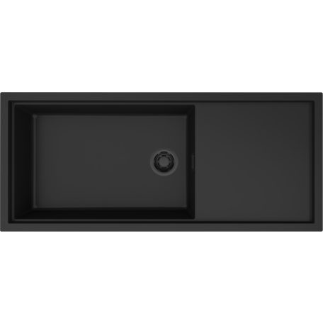 ELLECI - Mosogatótálca Sintesi 510 K86 Black fekete tartozékokkal