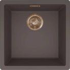ELLECI - Mosogatótálca Zen-F 102 K87 Cocoa bronz tartozékokkal