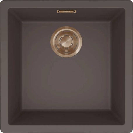 ELLECI - Mosogatótálca Zen-F 102 K87 Cocoa bronz tartozékokkal