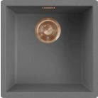 ELLECI - Mosogatótálca Zen-F 102 K99 Concrete bronz tartozékokkal