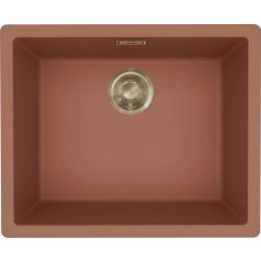   ELLECI - Mosogatótálca Zen-F 105 K83 Clay arany tartozékokkal