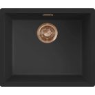 ELLECI - Mosogatótálca Zen-F 105 K86 Black bronz tartozékokkal