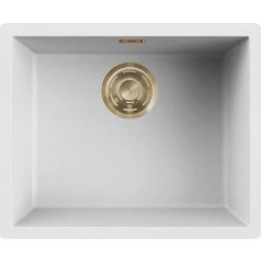   ELLECI - Mosogatótálca Zen-F 105 K96 White arany tartozékokkal