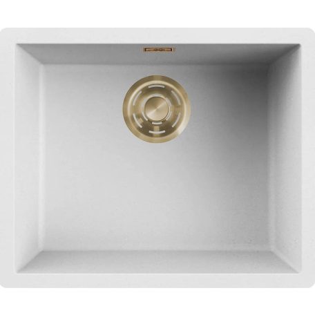 ELLECI - Mosogatótálca Zen-F 105 K96 White arany tartozékokkal