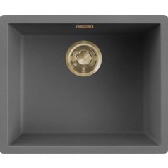   ELLECI - Mosogatótálca Zen 105 K99 Concrete arany tartozékokkal