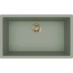   ELLECI - Mosogatótálca Zen-F 130 K82 Sage arany tartozékokkal