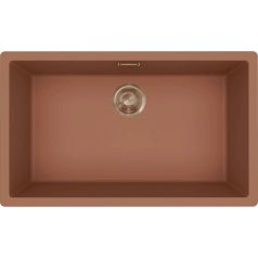   ELLECI - Mosogatótálca Zen 130 K83 Clay bronz tartozékokkal