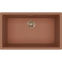   ELLECI - Mosogatótálca Zen-F 130 K83 Clay bronz tartozékokkal