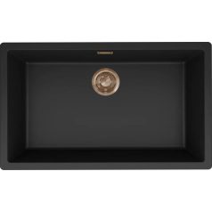   ELLECI - Mosogatótálca Zen-F 130 K86 Black bronz tartozékokkal