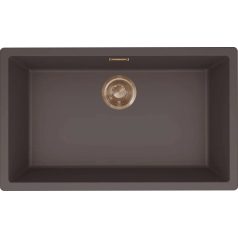   ELLECI - Mosogatótálca Zen-F 130 K87 Cocoa bronz tartozékokkal
