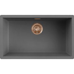   ELLECI - Mosogatótálca Zen 130 K99 Concrete bronz tartozékokkal