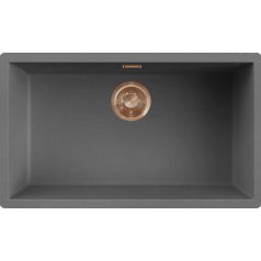   ELLECI - Mosogatótálca Zen-F 130 K99 Concrete bronz tartozékokkal
