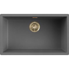   ELLECI - Mosogatótálca Zen-F 130 K99 Concrete arany tartozékokkal