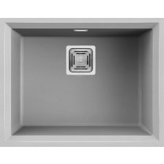   ELLECI - Mosogatótálca Karisma 105 UM M79 Aluminium munkalap alá szerelhető