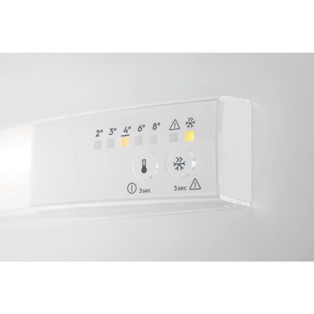 Electrolux LND5FE18S Beépíthető alulfagyasztós kombi hűtő, 177,2 cm