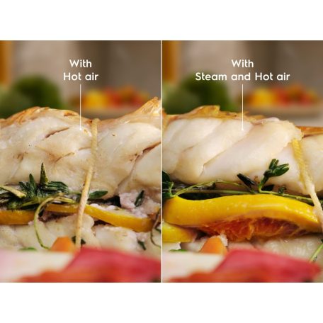 Electrolux LOC8H39WZ beépíthető gőzsütő, aqua clean tisztítással