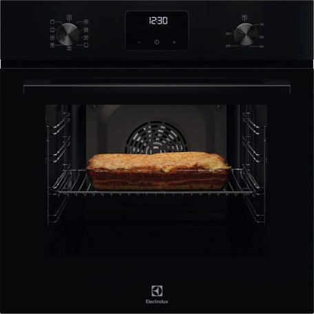 Electrolux LOFGF00BK beépíthető sütő katalitikus öntisztító hátfal/Aqua Clean tisztítással