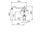 ELLECI - Csaptelep Rio G51 Avena