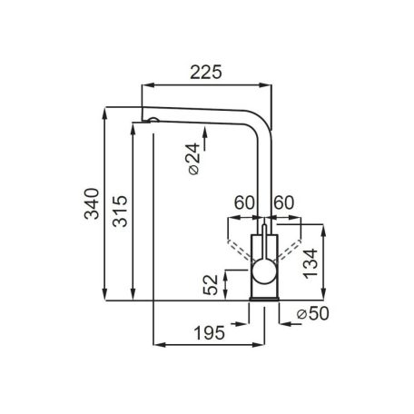 ELLECI - Csaptelep Shell G40